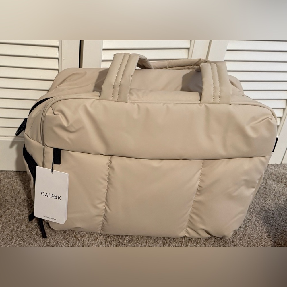 CALPAK Luka Duffel in Oatmeal NWT